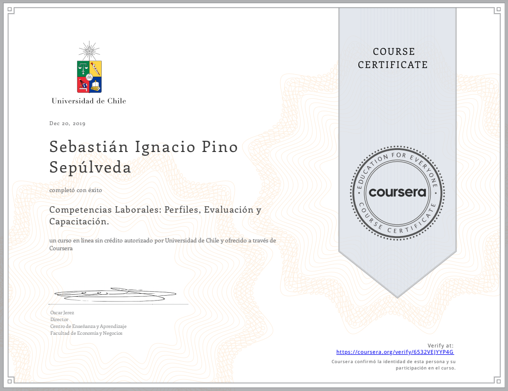 certificado competencias laborales